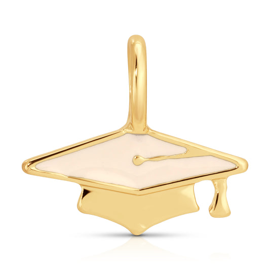 Charm Garden - Gold - Graduation Cap