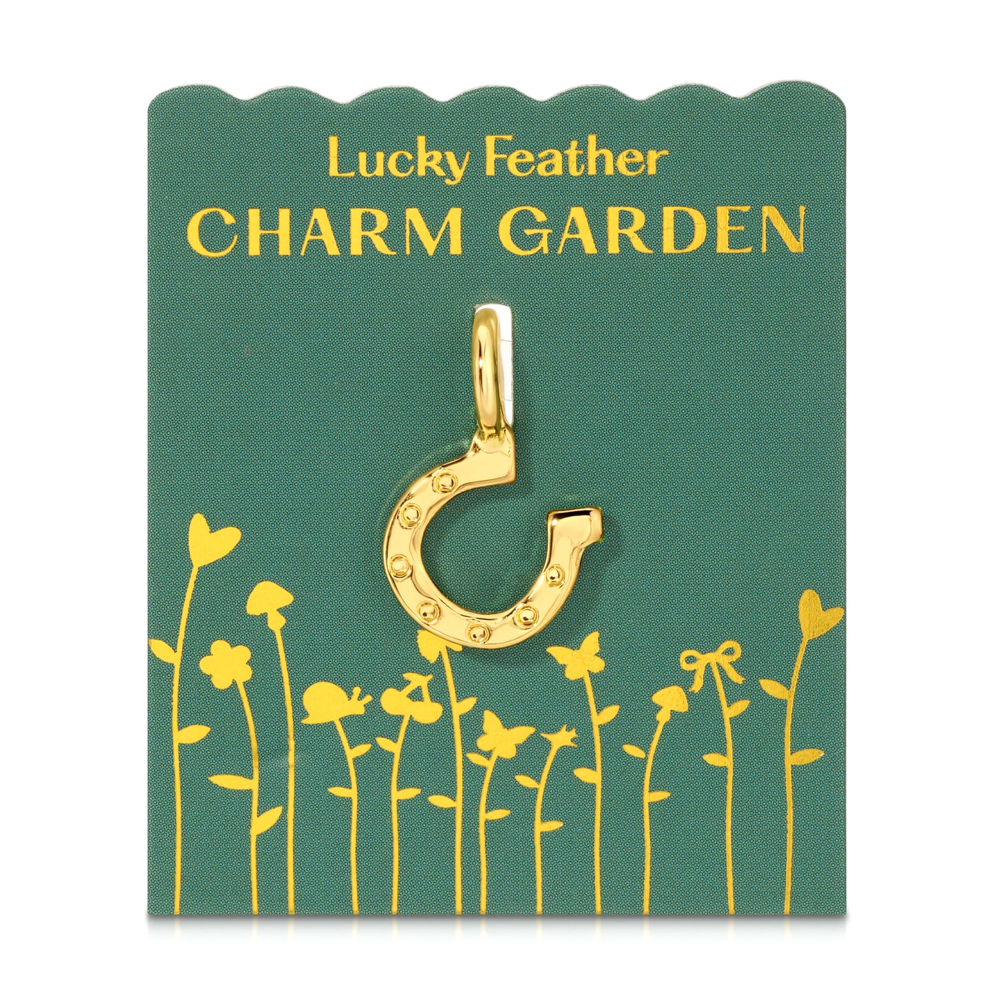 Charm Garden - Gold - Horseshoe