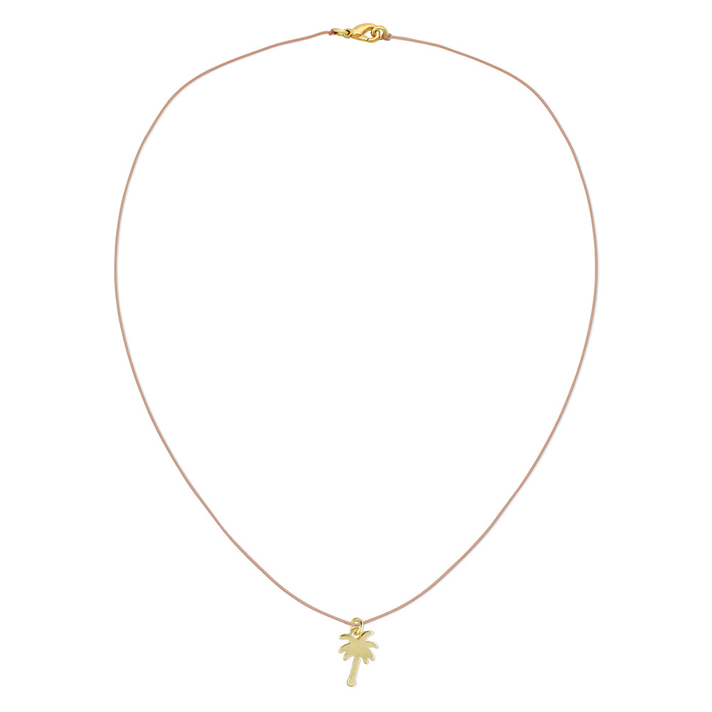 Ocean Life Necklace - Palm Tree
