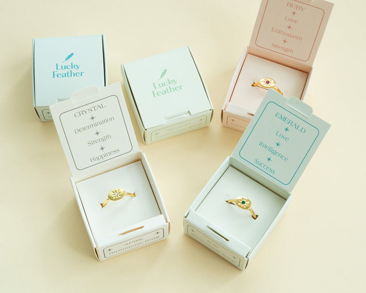 Birthstone Signet Rings