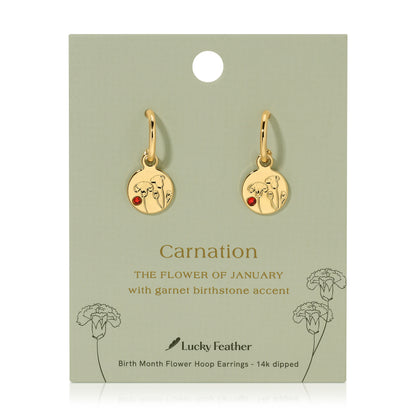 January - Carnation/Garnet