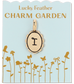 Charm Garden - Scalloped Initial Charm - Gold - I