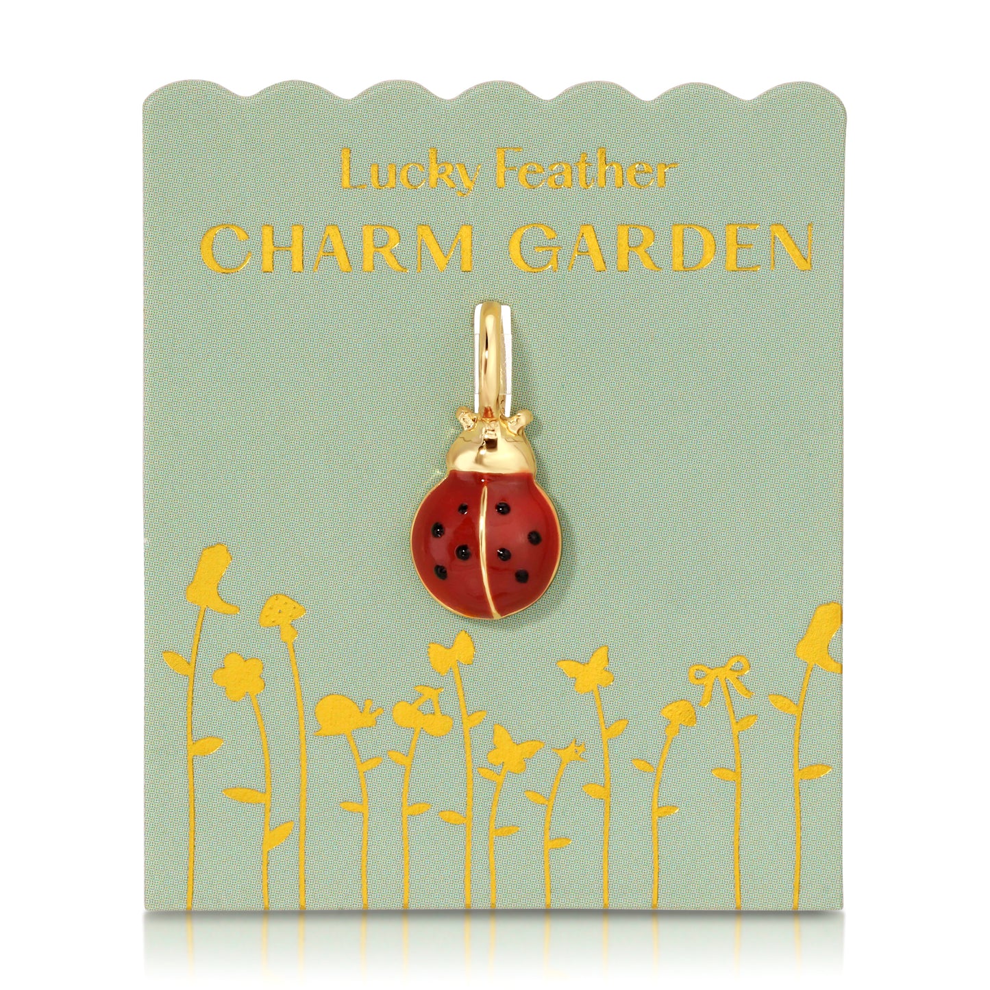Charm Garden - Gold - Ladybug