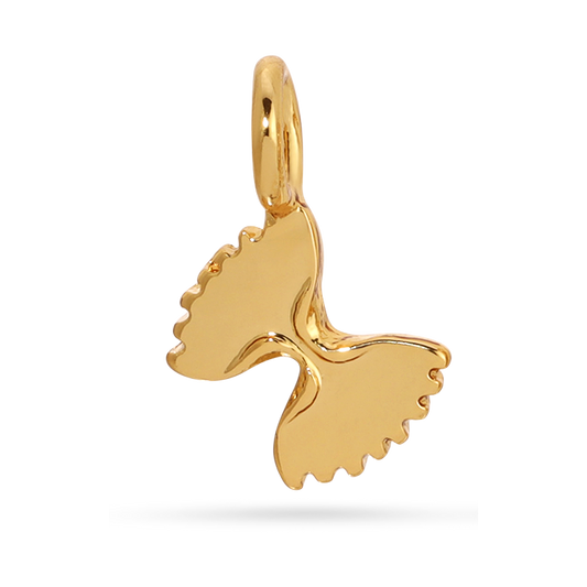 Charm Garden - Bowtie Pasta Charm - Gold