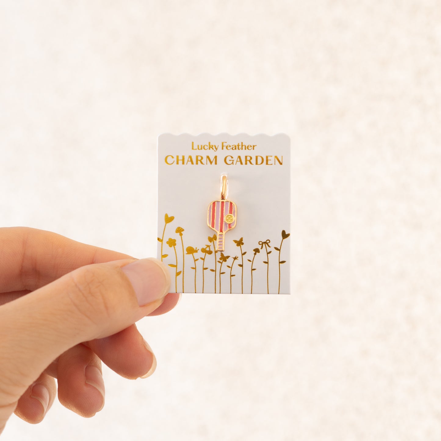 Charm Garden - Pickleball Charm