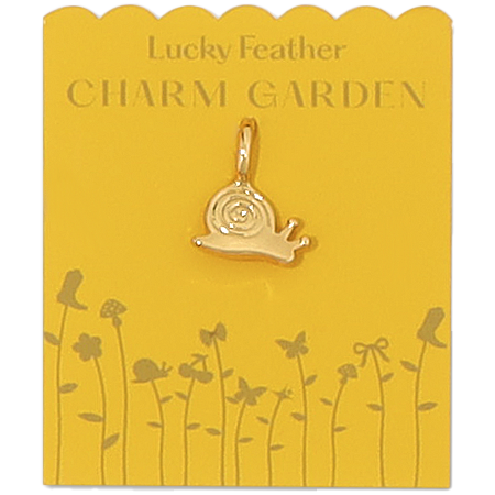 Charm Garden - Snail Charm - Gold