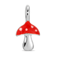 Charm Garden - Silver - Mushroom Charm
