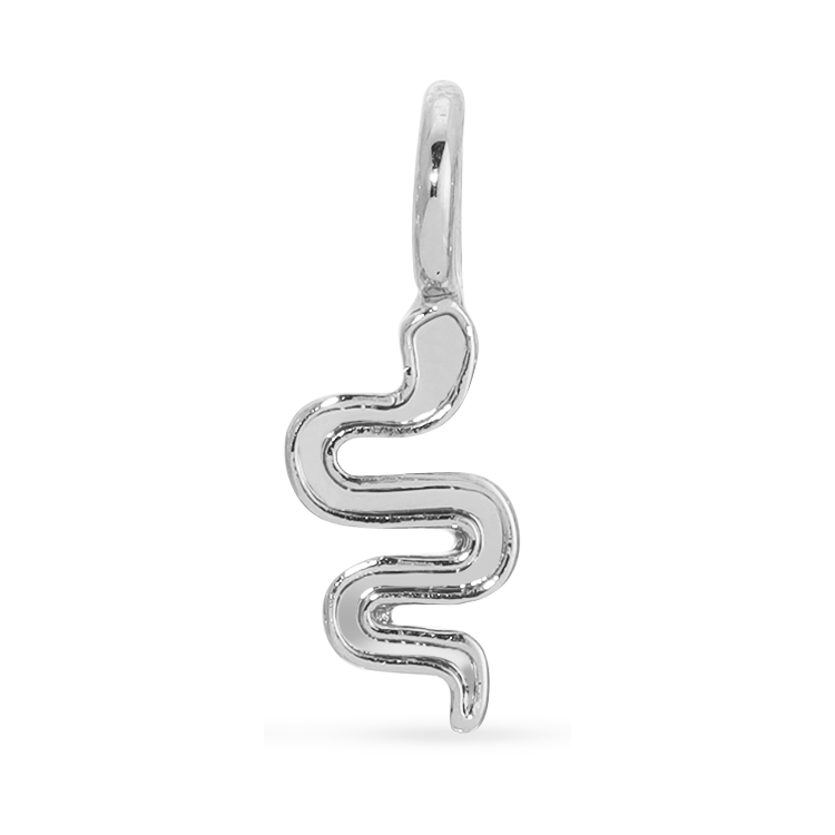 Charm Garden - Silver - Snake Charm