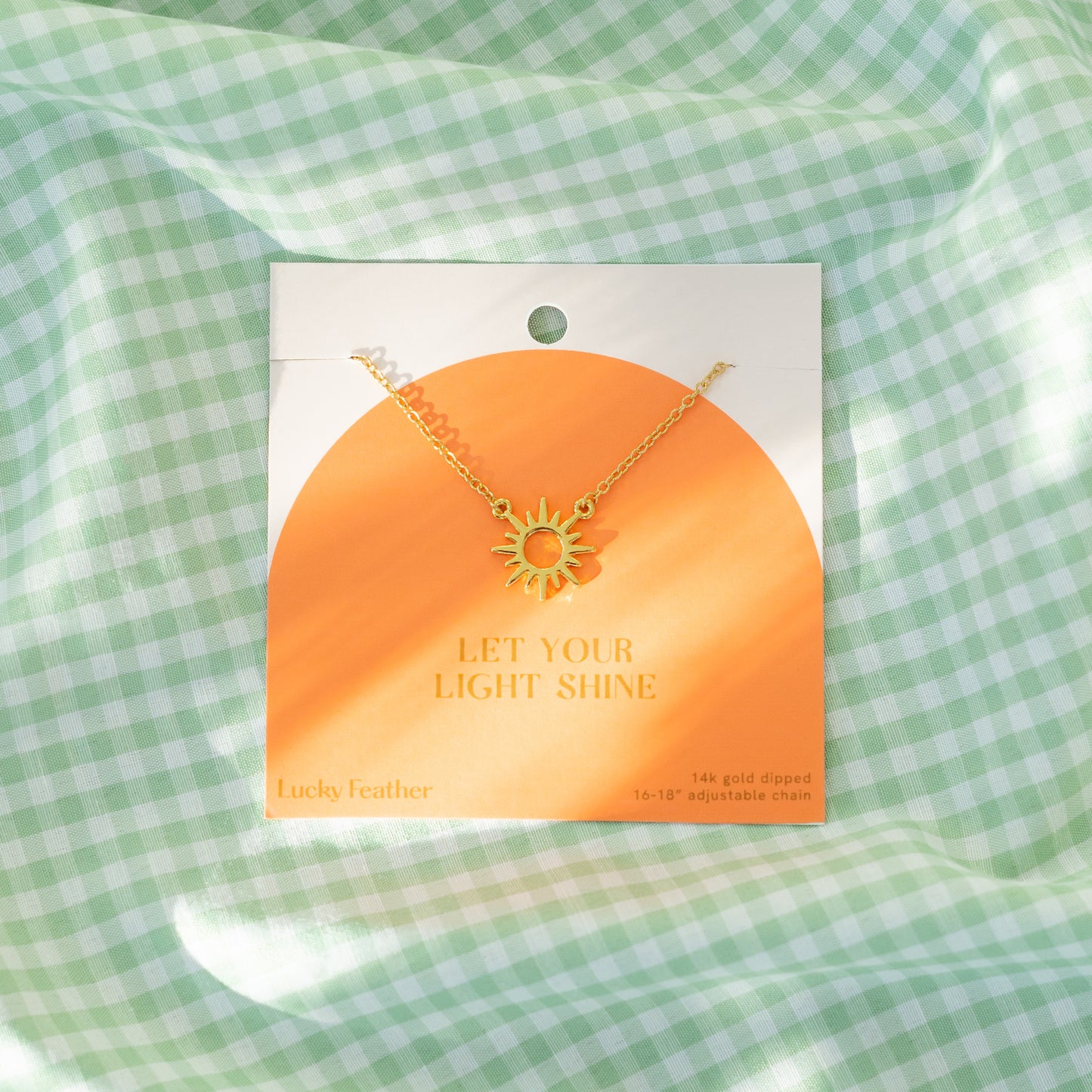 Faith Collection Necklace - Let Your Light Shine