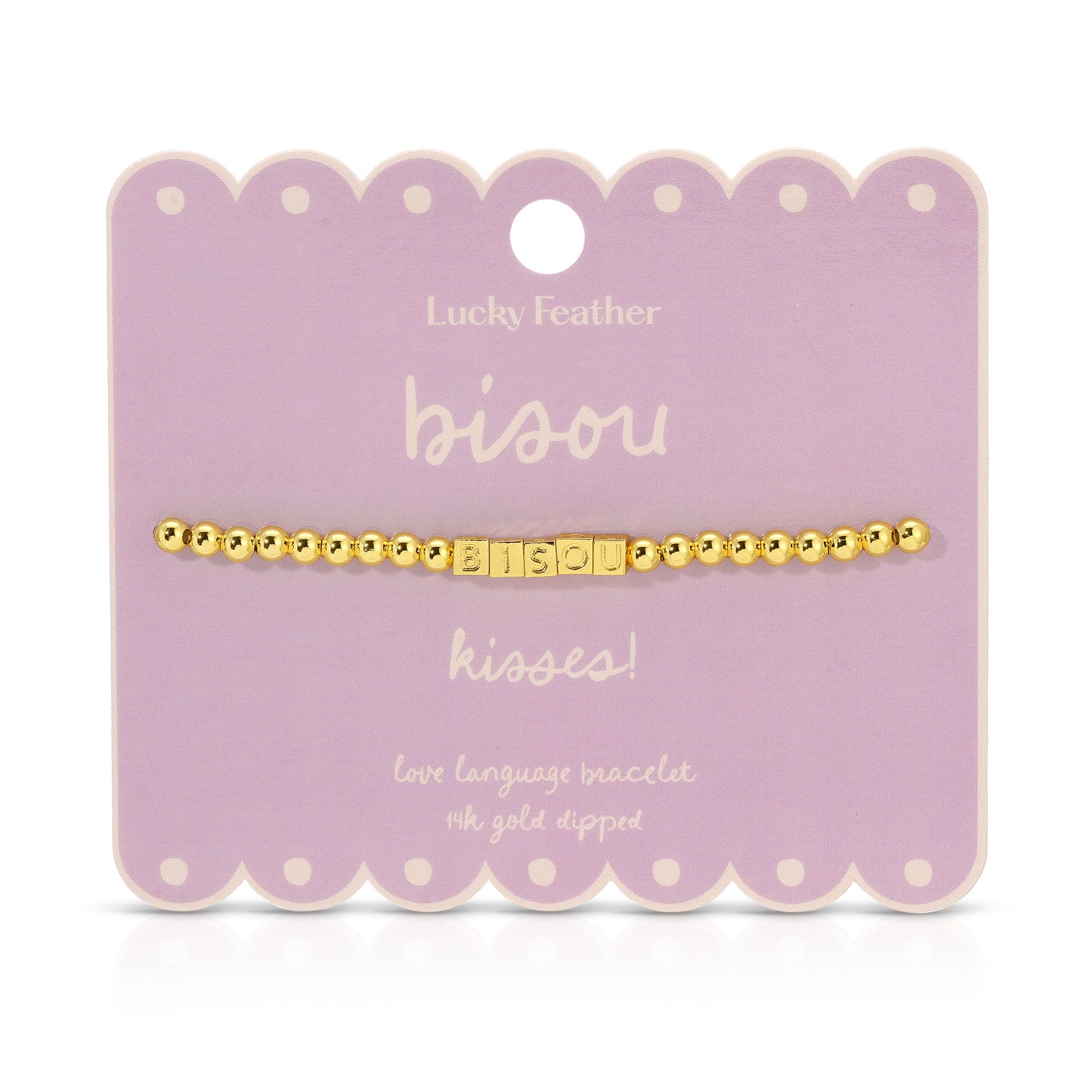 'Bisou' Love Language Bracelet