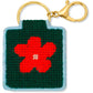 Needlepoint Keychain Kit - Flower