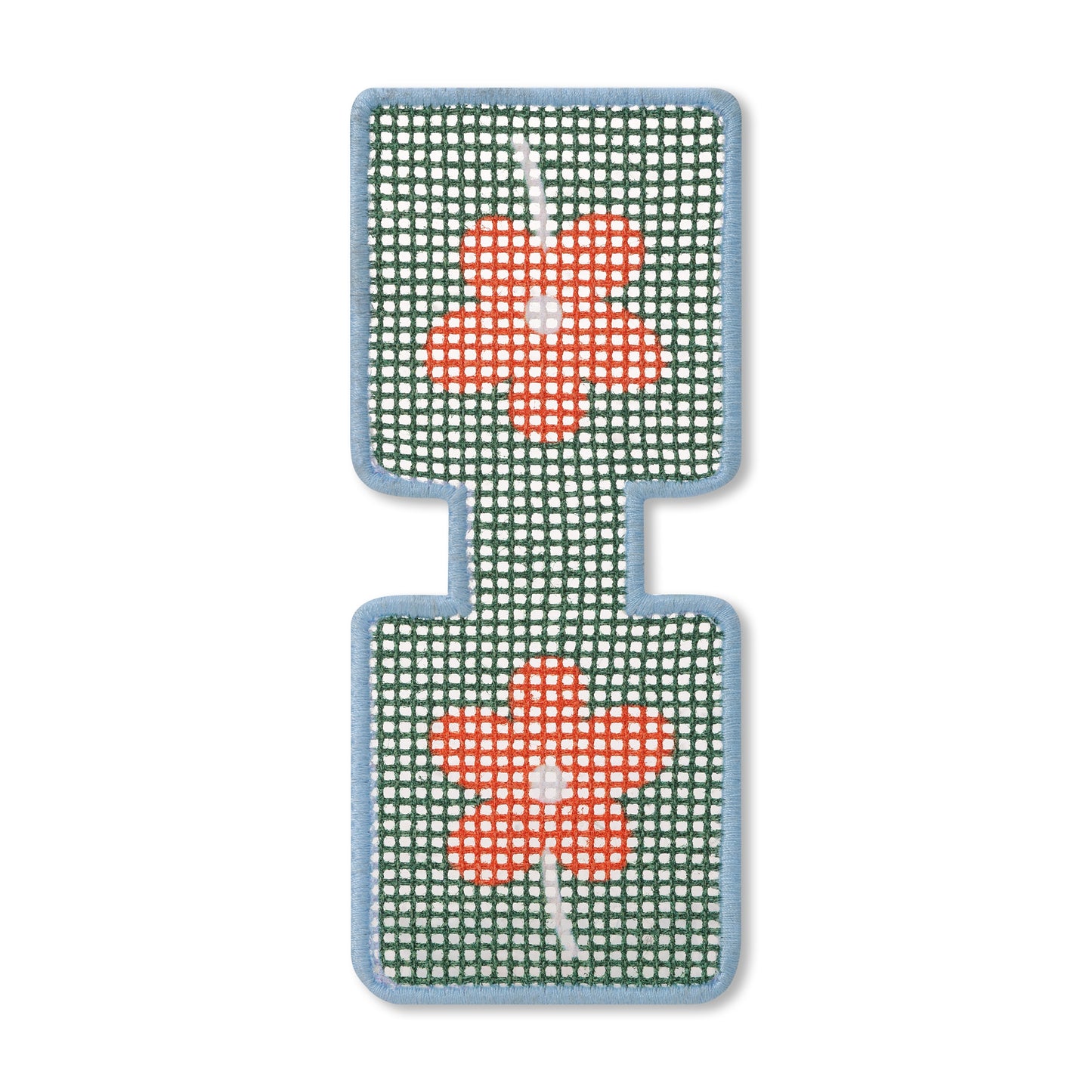 Needlepoint Keychain Kit - Flower