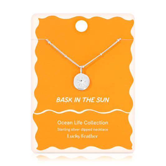 Ocean Life (new) Necklace - Silver - Sun