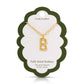 Puffy Initial Necklace