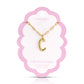 Puffy Initial Necklace