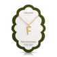 Puffy Initial Necklace