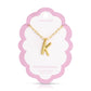 Puffy Initial Necklace