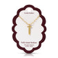 Puffy Initial Necklace