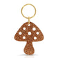 Glitter Keychain - Mushroom