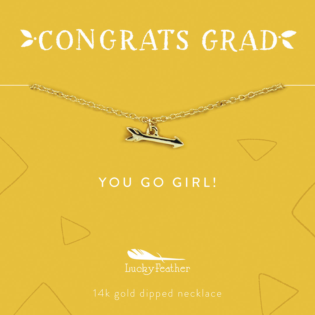 You Go Girl - Graduation Necklace