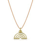 Show All Your Colors - Gold Rainbow Necklace
